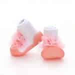 Attipas New Corsage-Roze babyschoentjes