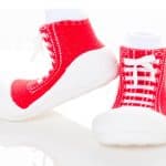 Attipas Sneakers-Rood babyschoentjes