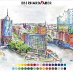 Eberhard Faber EF-516036 Aquarelpotlood Metalen Etui A 36 Stuks