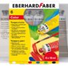 Eberhard Faber EF-575505 Plakkaatverf 6 Kleuren Tube 18 Ml