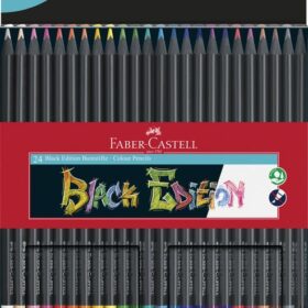 Faber Castell FC-116424 Kleurpotloden Black Edition In Etui 24 Stuks
