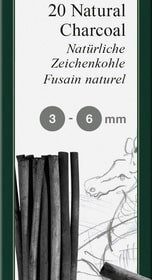 Faber Castell FC-129198 Houtskool Pitt Monochrome 3-6 Mm