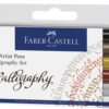 Faber Castell FC-167506 Tekenstift Faber-Castell Pitt Artist Pen Kalligrafieset 6x