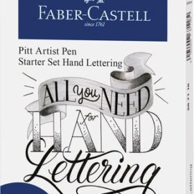 Faber Castell FC-267118 Tekenstift Faber-Castell Pitt Artist Pen Handlettering 8-delig Basisetui
