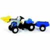 Rolly Toys 023929 RollyKid NH TVT 190 Tractor met Lader en Aanhanger