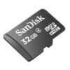 SanDisk microSDHC 32GB flashgeheugen Klasse 4