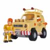 Simba Brandweerman Sam Jeep 4x4 + Figuur en Licht