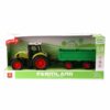 Wenyi Farmland Tractor + Aanhanger met Licht en Geluid 1:16 Groen