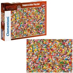 Clementoni Puzzel Emoji Impossible 1000 Stukjes