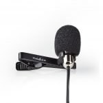 Nedis MICCJ105BK Bedrade Microfoon Clip-on Lavalier 3,5 Mm Metaal
