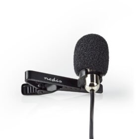 Nedis MICCJ105BK Bedrade Microfoon Clip-on Lavalier 3