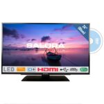 Salora 24HDB6505 HD LED-TV met Ingebouwde DVD-Speler 61 cm Zwart