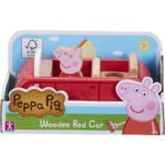 Peppa Pig Houten Auto + Peppa Pig Figuur