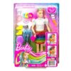 Barbie Luipaard en Regenbooghaar Pop + Accessoires
