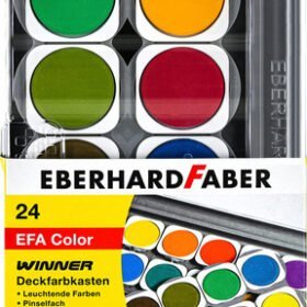 Eberhard Faber EF-578324 Verfdoos Winner 24 Kleuren + Mengpalet