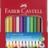 Faber Castell FC-112413 Kleurpotlood Faber-Castell GRIP Metalen Etui A 12 Stuks