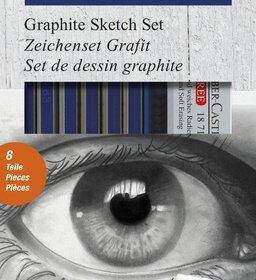 Faber Castell FC-114000 Grafietset Faber-Castell Goldfaber 8-delig