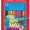 Faber Castell FC-114413 Aquarelpotlood Etui 12 Stuks + Penseel