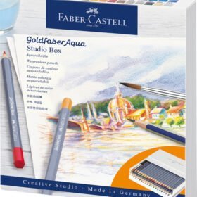 Faber Castell FC-114616 Aquarelpotlood Faber-Castell Goldfaber Studiobox 38+3 Stuks