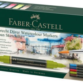 Faber Castell FC-160308 Aquarel Marker Albrecht Dürer 5 Stuks Urban Sketching