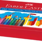 Faber Castell FC-201771 Viltstiften FC Jumbo Classpack 144 Stuks (12x12 Kleuren)