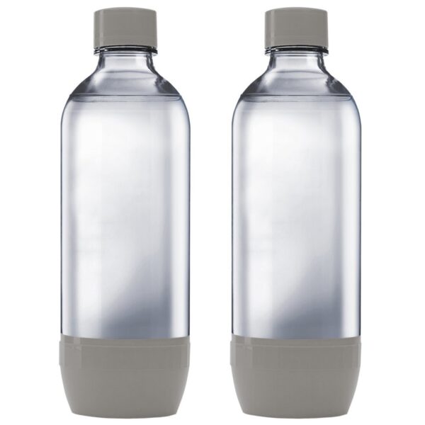 Sodastream Flaschen Packung mit 2 Stück X 1 Liter Weiß Verfallen in 3 Jahren 729