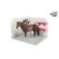 Kids Globe Horses Paardenwasbox + Paard en Zadel 15x17.5x12 cm