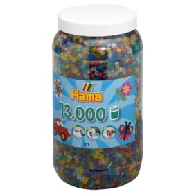 Hama Strijkkralen Transparant 13000 Stuks
