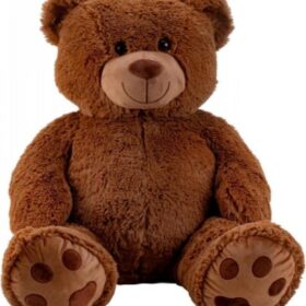 Pluche Beer 100cm Donkerbruin