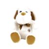 Pluche Knuffelhond met LED-Licht 35 cm Bruin/Wit