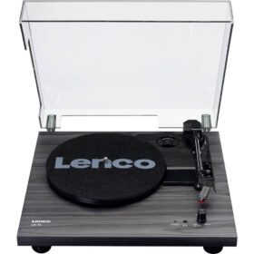 Lenco LS-10BK Platenspeler met Ingebouwde Speakers MDF/Zwart