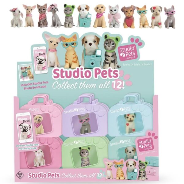 Studio Pets in Mini Koffer Assorti