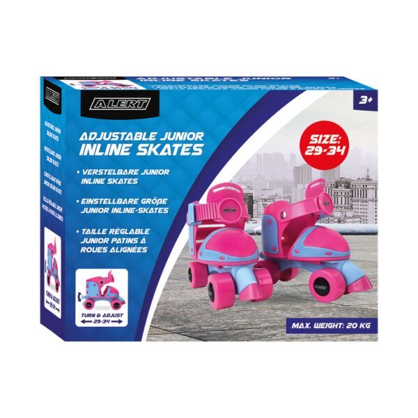 Alert Junior Inline Skates 29-34 Roze