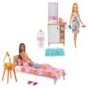 Barbie Slaapkamer/Badkamer Speelset