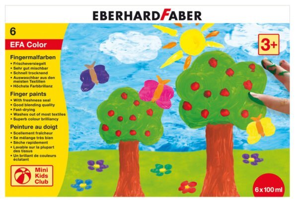 Eberhard Faber EF-578806 Vingerverf 100ml Geel