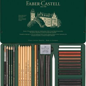 Faber Castell FC-112977 Pitt Monochrome Set Faber-Castell 33-delig Groot