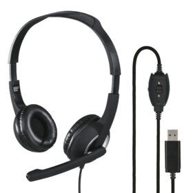 Hama PC-Office-headset HS-USB250 Stereo Zwart