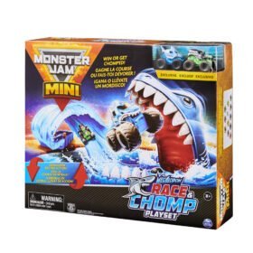 Monster Jam Mini Megalodon Race en Chomp Speelset