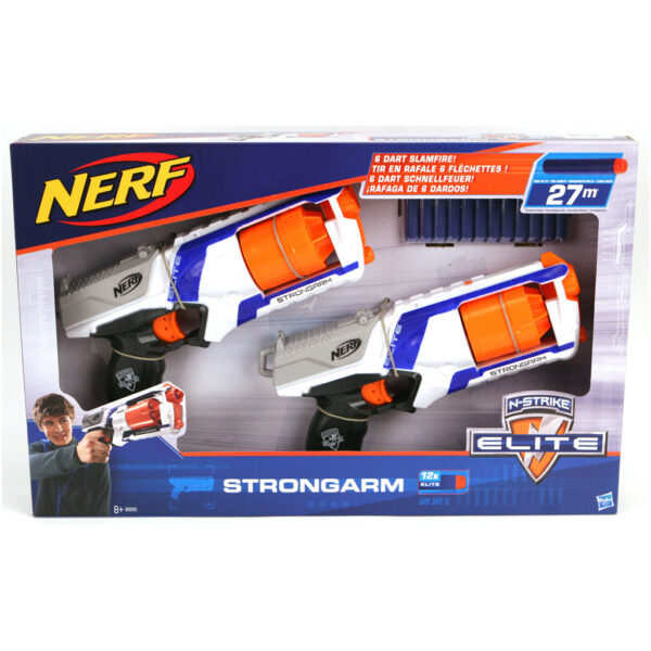 Nerf N-Strike Elite Strongarm Blaster 2 Stuks