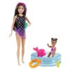 Barbie Skipper Babysitter Zwembadje Speelset