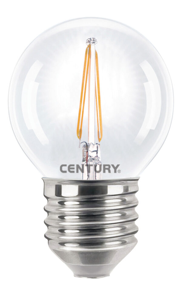 Century INH1G-042727 Filament Incanto Led Lamp Globe 4w E27 2700k 395 lumen