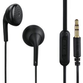 Hama Koptelefoon Smart4Music Earbuds Volumeregelaar Zwart
