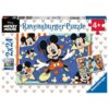 Ravensburger Puzzel Disney Mickey Mouse 2x24 Stukjes