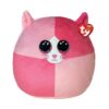 TY Squish A Boo Knuffelkussen Kat Pink Scarlet 20 cm