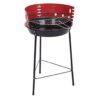 Barbecue 36x55 cm Rood/Zwart