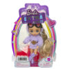 Barbie Extra Minis Pop Blonde Pigtails Purple Hoodie