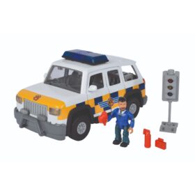 Brandweerman Sam Politieauto met Figuur + Accessoires