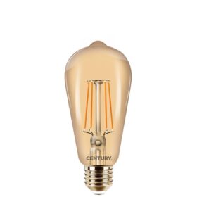 Century INVPD-082722 Led-lamp E27 Peer Dimbaar 8 W 630 Lm 2200 K Warm Wit Retrostijl 1 Stuks