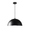 Homestyle Pro MK108-GB Industriële Hanglamp 35x17.5 cm Zwart/Goud/Metaal