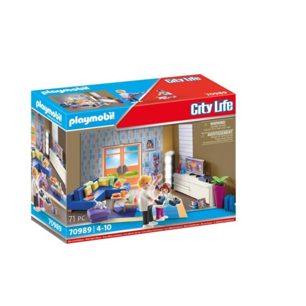 Playmobil 70989 City Life Woonkamer + Licht